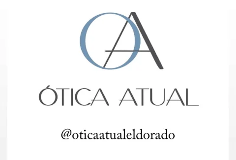 Logo de Ótica Atual